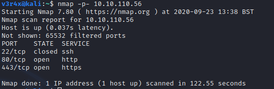 Basic Port Scan