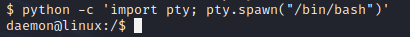 Changing from Raw Shell
