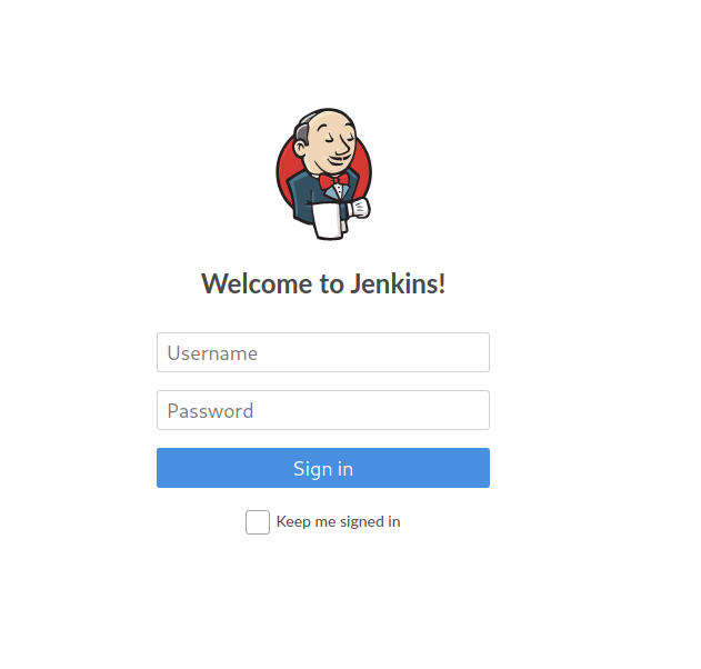 login form