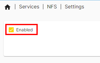 nfs-enable
